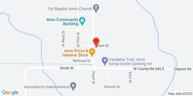 4925 Pearl St, Amo, Indiana, IN, 46103-9998 Map