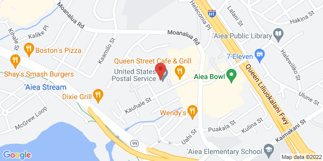 99-040 Kauhale St, Aiea, Hawaii, HI, 96701-9998 Map