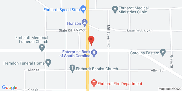 13443 Broxton Bridge Rd, Ehrhardt, South Carolina, SC, 29081-9998 Map