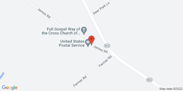 1063 James Rd, Robersonville, North Carolina, NC, 27871-8913 Map