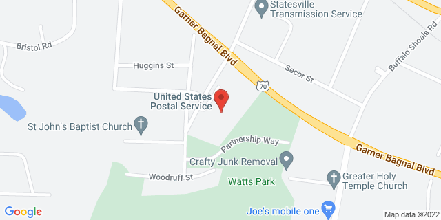 301 S Oakland Ave, Statesville, North Carolina, NC, 28677-9998 Map