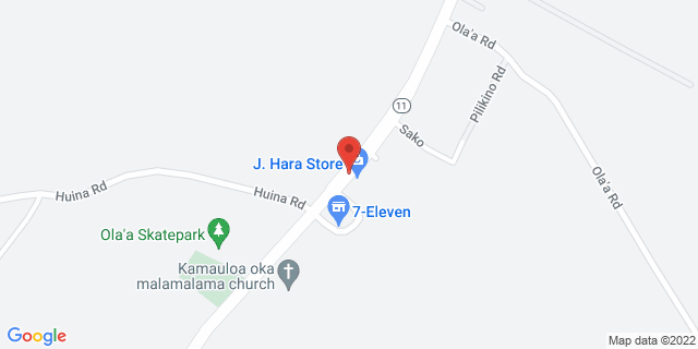 17-345 Volcano Rd, Kurtistown, Hawaii, HI, 96760-9997 Map