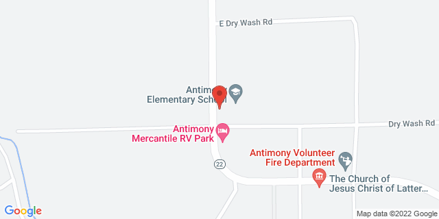 130 N Highway 22, Antimony, Utah, UT, 84712-8001 Map