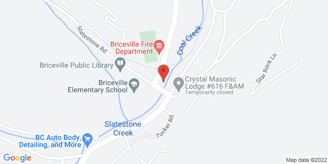 1401 Briceville Hwy, Briceville, Tennessee, TN, 37710-9998 Map