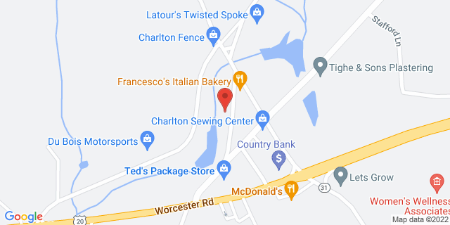 9 Powerstation Rd, Charlton City, Massachusetts, MA, 01508-9800 Map