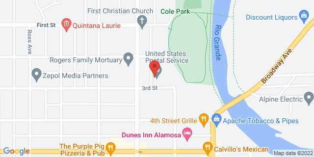 505 3Rd St, Alamosa, Colorado, CO, 81101-9997 Map