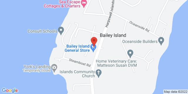 2120 Harpswell Islands Rd, Bailey Island, Maine, ME, 04003-9998 Map