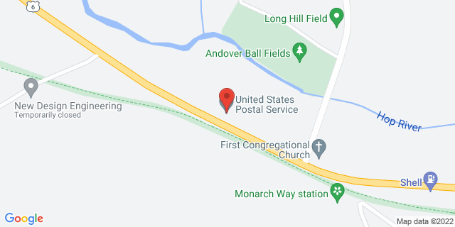 335 Route 6, Andover, Connecticut, CT, 06232-9998 Map