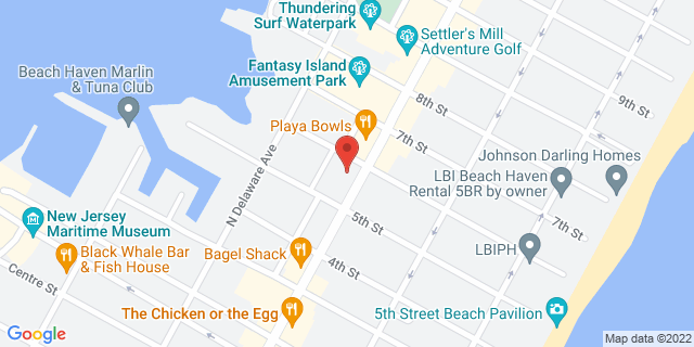 510 N Bay Ave Unit 101, Beach Haven, New Jersey, NJ, 08008-9993 Map