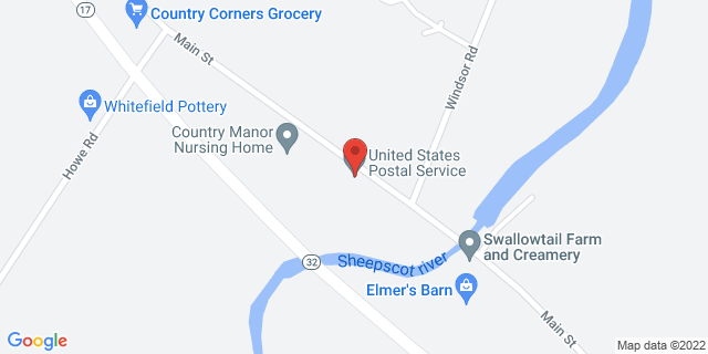 128 Main St, Coopers Mills, Maine, ME, 04341-9998 Map