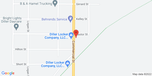 408 Commercial St, Diller, Nebraska, NE, 68342-4095 Map