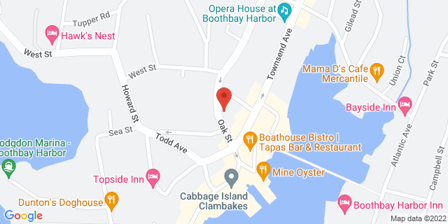 15 Oak St, Boothbay Harbor, Maine, ME, 04538-9998 Map