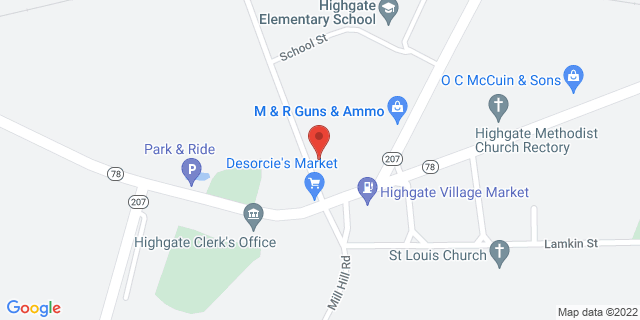 38 St Armand Rd, Highgate Center, Vermont, VT, 05459-9998 Map