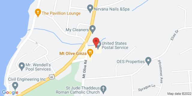 1 Mount Olive Rd Ste 102, Budd Lake, New Jersey, NJ, 07828-9998 Map