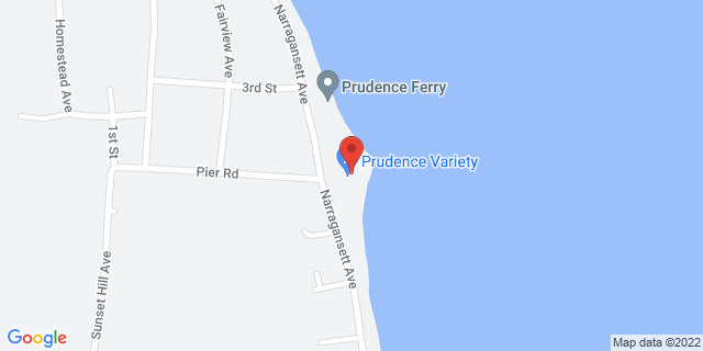 837 Narragansett Ave, Prudence Island, Rhode Island, RI, 02872-9900 Map