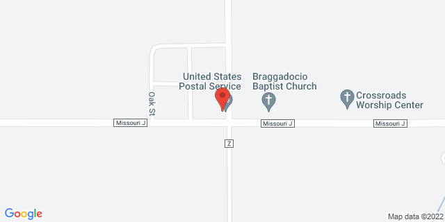 2064 State Highway Z, Braggadocio, Missouri, MO, 63826-9998 Map