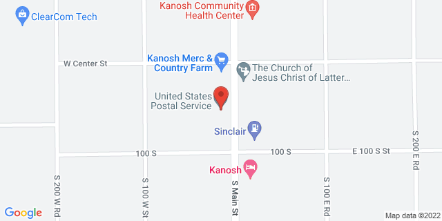 50 S Main St, Kanosh, Utah, UT, 84637-8001 Map