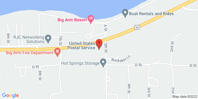 28541 5Th St, Big Arm, Montana, MT, 59910-9998 Map