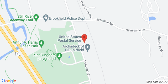 115 Pocono Rd, Brookfield, Connecticut, CT, 06804-9998 Map