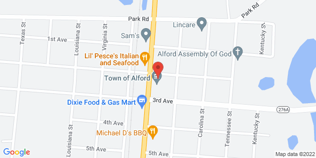 1772 Georgia St, Alford, Florida, FL, 32420-9998 Map