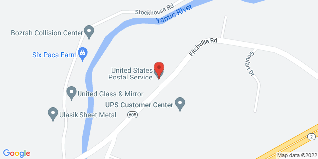 181 Fitchville Rd, Bozrah, Connecticut, CT, 06334-9998 Map