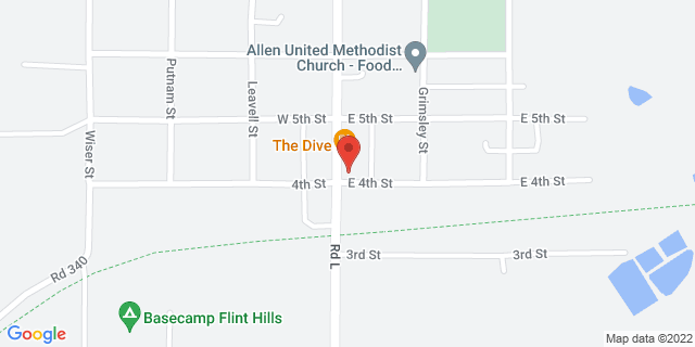 402 Main St, Allen, Kansas, KS, 66833-9998 Map