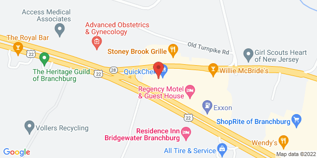 3274 Us Highway 22, Branchburg, New Jersey, NJ, 08876-9997 Map