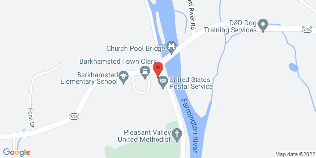 105 River Rd, Barkhamsted, Connecticut, CT, 06063-9998 Map