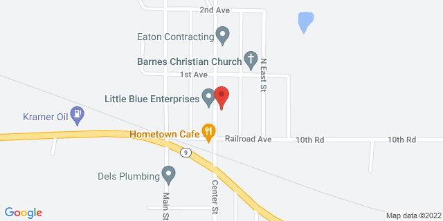 20 N Center St, Barnes, Kansas, KS, 66933-4109 Map