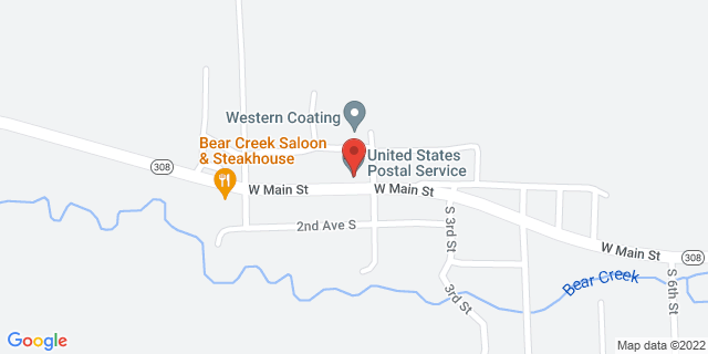 139 Main St, Bearcreek, Montana, MT, 59007-9998 Map