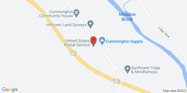 21 Main St Ste 103, Cummington, Massachusetts, MA, 01026-9998 Map