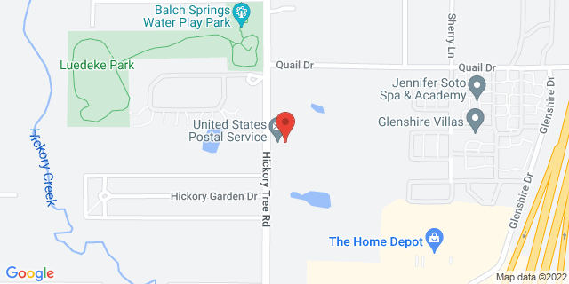 3400 Hickory Tree Rd, Balch Springs, Texas, TX, 75180-9998 Map