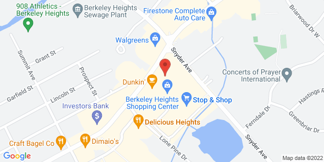 364 Springfield Ave, Berkeley Heights, New Jersey, NJ, 07922-9998 Map