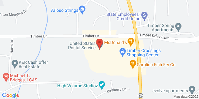 267 Timber Dr, Garner, North Carolina, NC, 27529-9998 Map
