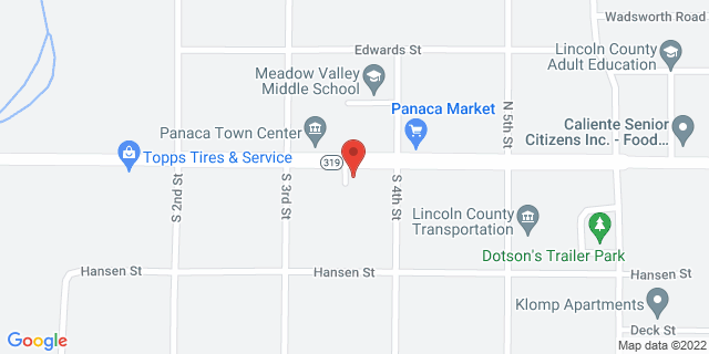 350 Main St, Panaca, Nevada, NV, 89042-9800 Map