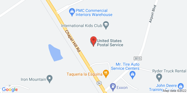 10520 Chapel Hill Rd, Morrisville, North Carolina, NC, 27560-9998 Map