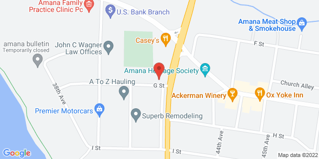 4015 G St, Amana, Iowa, IA, 52203-8014 Map