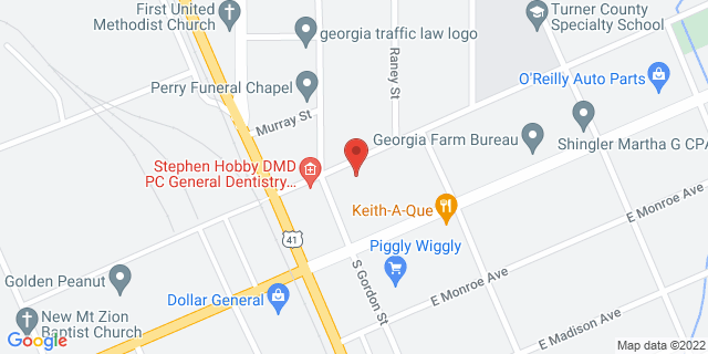 218 E College Ave, Ashburn, Georgia, GA, 31714-9998 Map