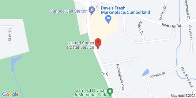 2055 Diamond Hill Rd, Cumberland, Rhode Island, RI, 02864-9998 Map