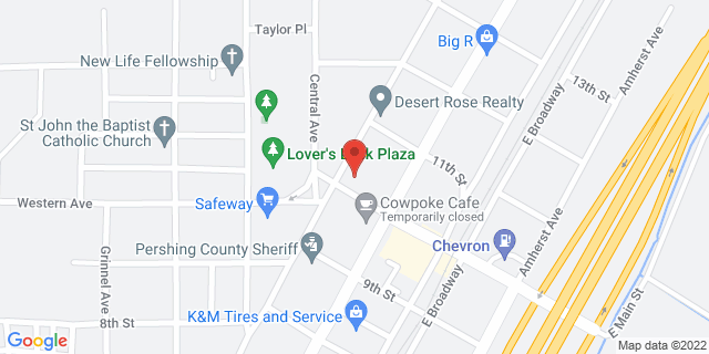 390 Main St, Lovelock, Nevada, NV, 89419-9995 Map