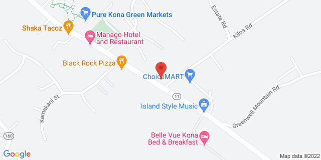 82-6110 Mamalahoa Hwy, Captain Cook, Hawaii, HI, 96704-9998 Map