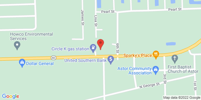 24433 State Road 40, Astor, Florida, FL, 32102-9998 Map