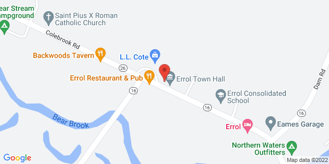 25 Main St Unit 1, Errol, New Hampshire, NH, 03579-9998 Map