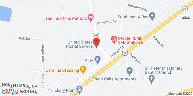 102 Mulberry Rd, Grover, North Carolina, NC, 28073-9533 Map