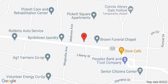 300 W Main St, Byrdstown, Tennessee, TN, 38549-9998 Map