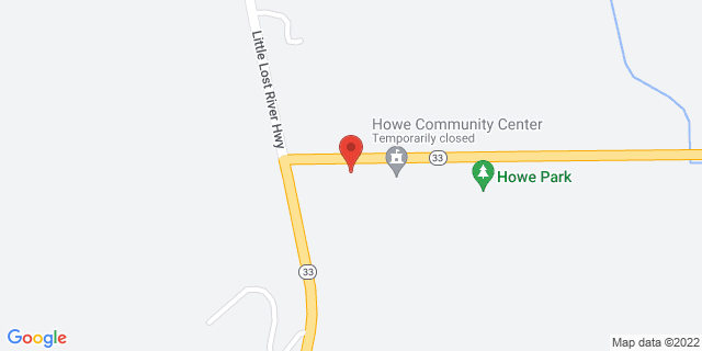 1531 Highway 33, Howe, Idaho, ID, 83244-9998 Map