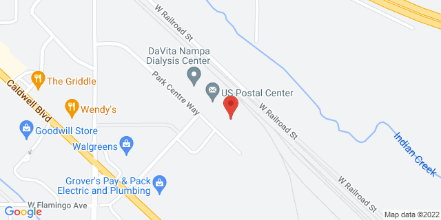 820 Parkcentre Way, Nampa, Idaho, ID, 83651-1799 Map