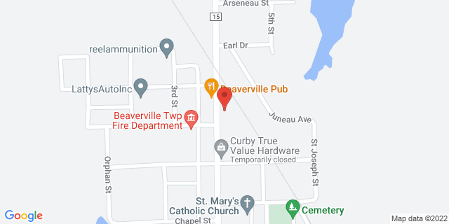 702 Saint Charles St, Beaverville, Illinois, IL, 60912-9998 Map