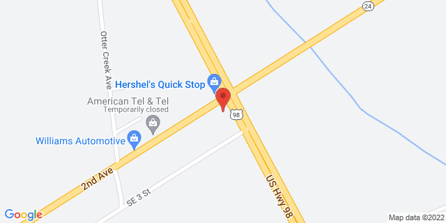 210 Se Us Highway 19, Otter Creek, Florida, FL, 32683-9700 Map