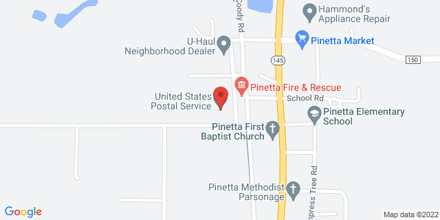 115 Ne Poplar Ave, Pinetta, Florida, FL, 32350-9998 Map